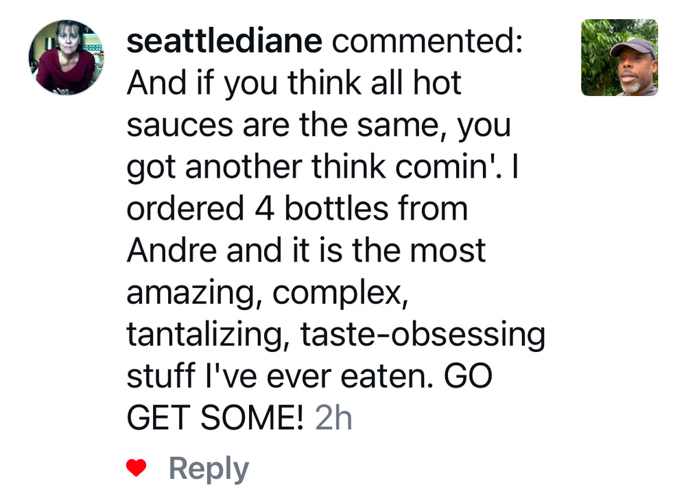 Andre The Farmer Sweet & Spicy Pepper Sauce