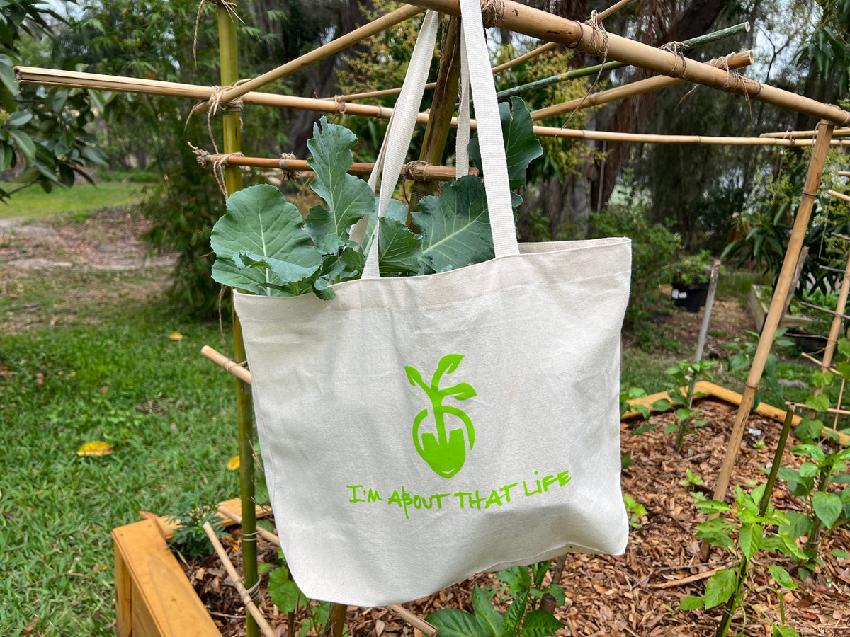 Organic Cotton Medium Tote Bag