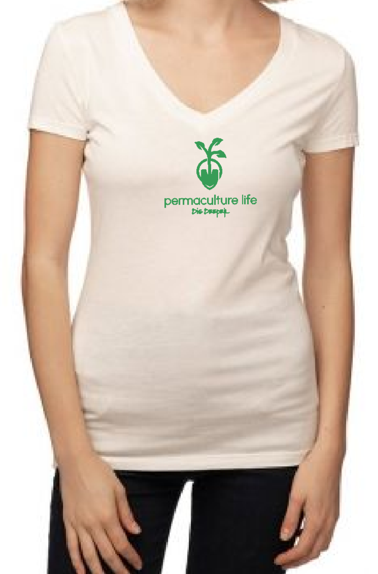 Women’s V-neck Hemp - Sugar Sand